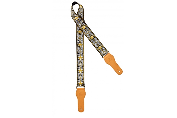 Classic Yellow Guitar Strap