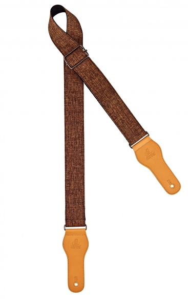 Ortega Cotton guitar strap - brown