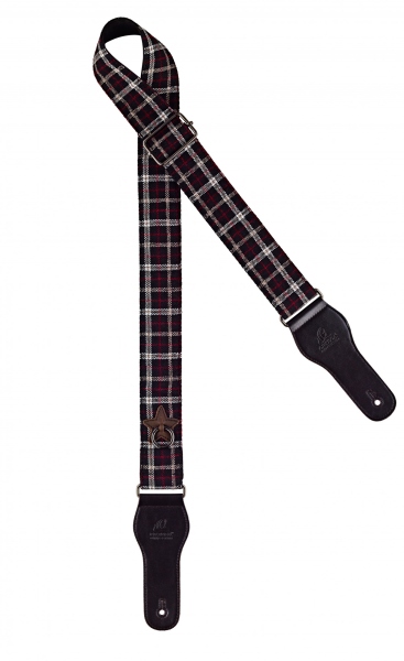 Ortega Cotton guitar strap - scottish dark