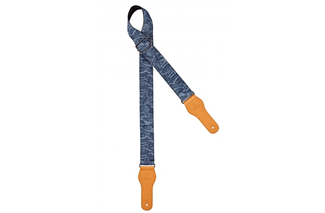 Curea chitară Ortega Denim guitar strap - blue