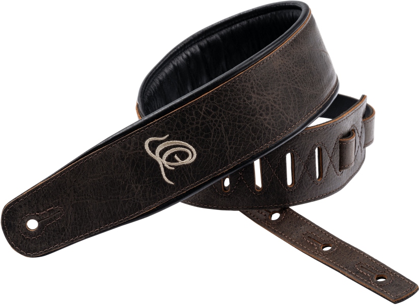 Ortega Genuine Leather Strap - Vintage Bronze