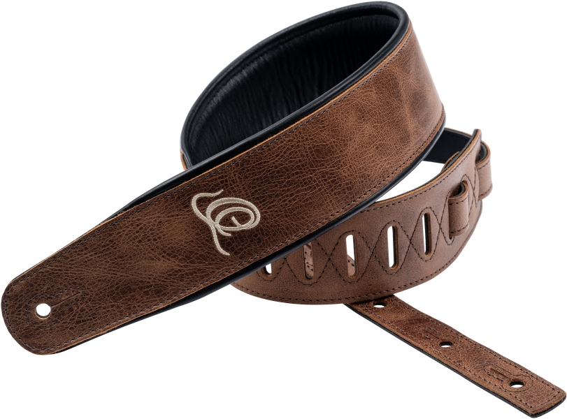 Ortega Genuine Leather Strap - Vintage Cognac