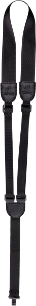 Ortega Nylon Guitar Strap - black with hook