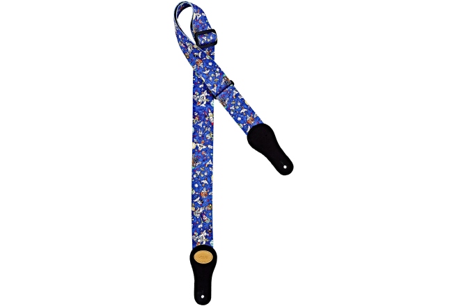 Curea chitară Ortega Nylon with Suede - 50mm ''Spaceman''