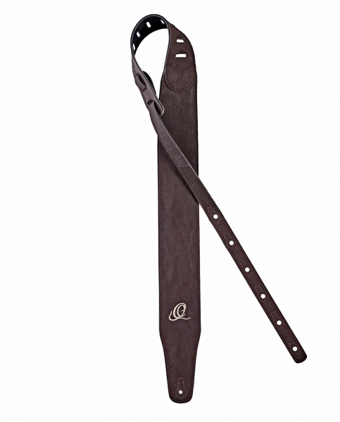 Ortega Vegan Series Guitar Strap extra wide - brown 3
