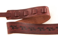 Curea chitară Ovation Premium Leaf Ruby Red