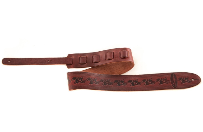 Curea chitară Ovation Premium Leaf Ruby Red