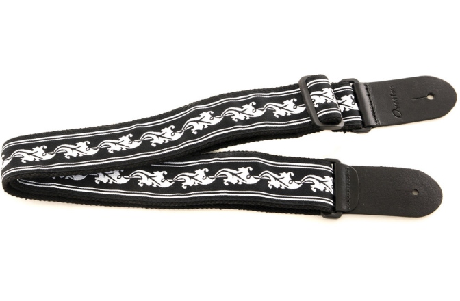 Curea chitară Ovation Signature Nylon Negru
