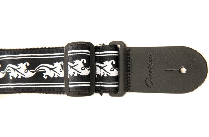 Curea chitară Ovation Signature Nylon Negru