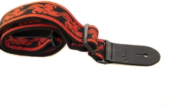 Curea chitară Ovation Signature Nylon Ruby Red