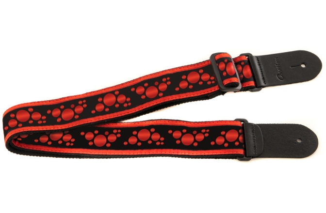 Curea chitară Ovation Signature Nylon Ruby Red