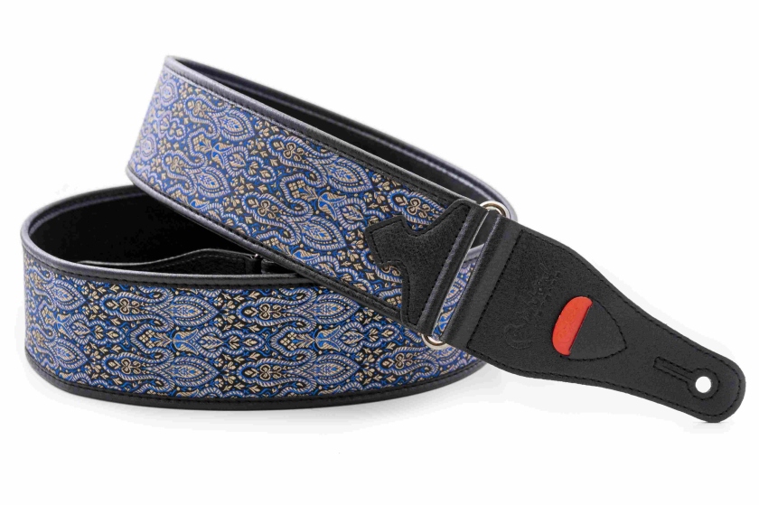 RightOn Cordoba Blue Guitar Strap
