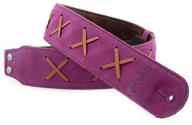 Curea chitară RightOn D.g. Purple