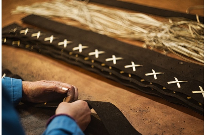 Curea chitară RightOn D.g. Purple