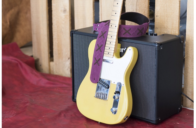 Curea chitară RightOn D.g. Purple