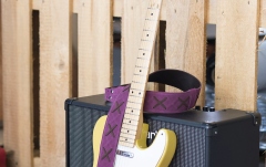 Curea chitară RightOn D.g. Purple