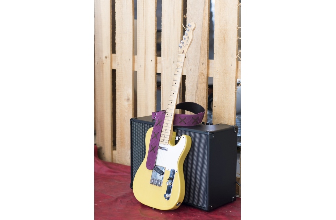 Curea chitară RightOn D.g. Purple