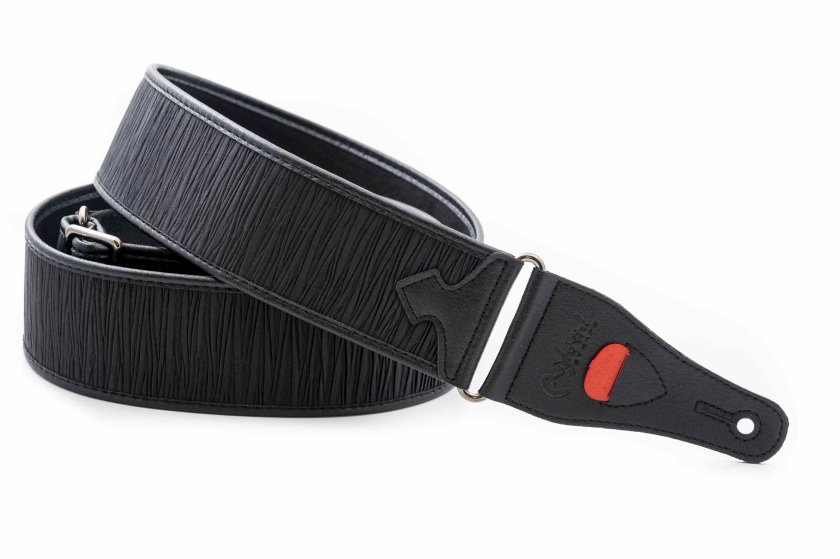 RightOn DUNE Black Guitar Strap