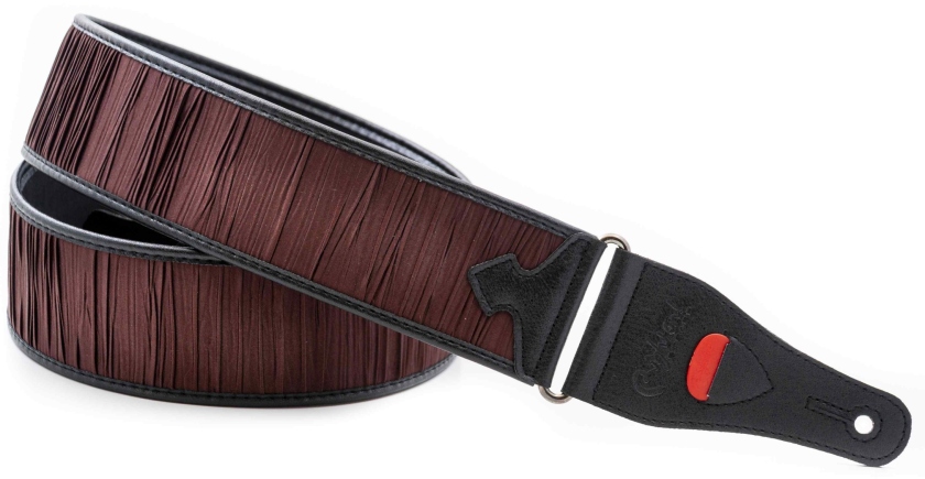 RightOn DUNE Brown Guitar Strap
