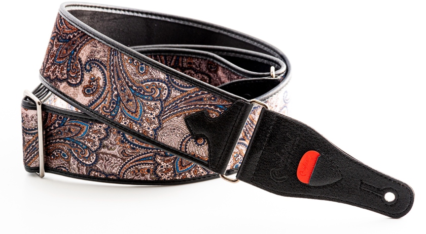 RightOn Paisley Velvet-60 Brown