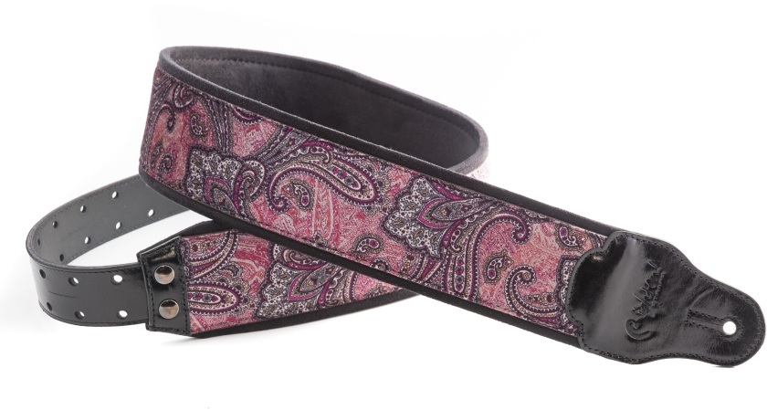 RightOn Paisley Velvet-70 Burgundy