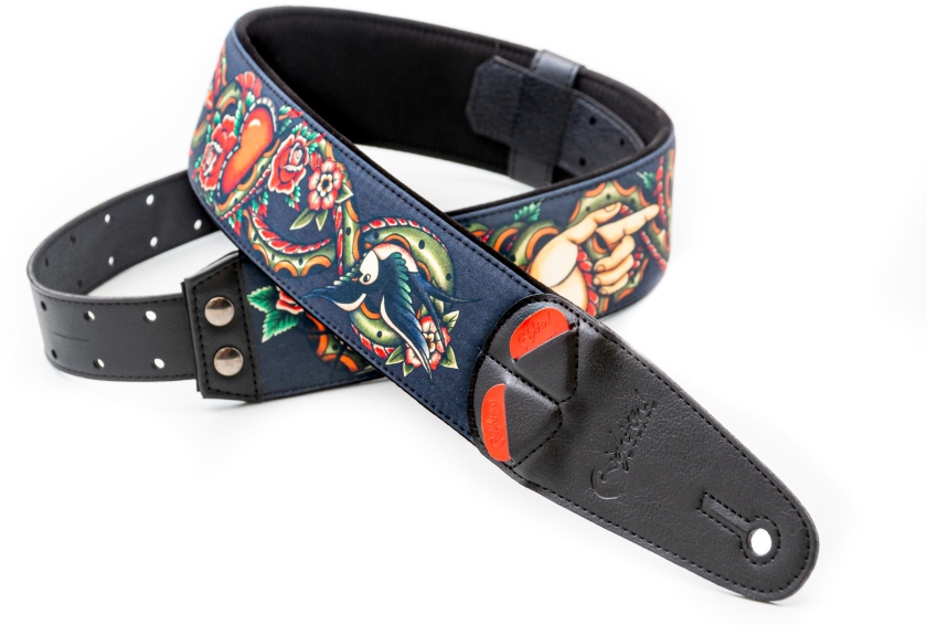 RightOn Tattoo Guitar Strap
