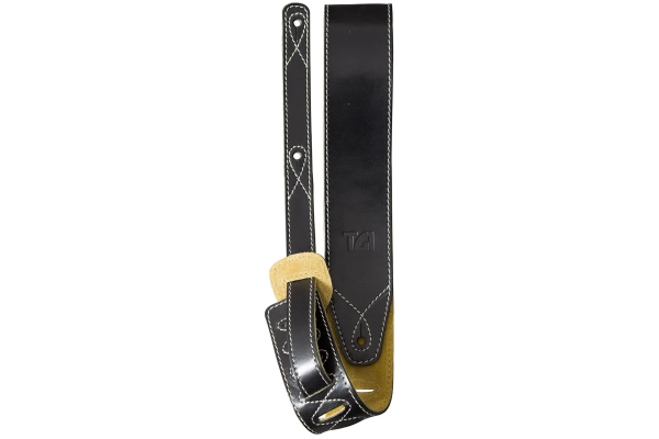 Leather Strap S015 Black