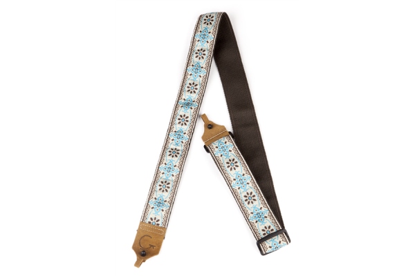 G Brand Banjo Strap Blue/Brown G Brand Banjo Strap Blue/Brown