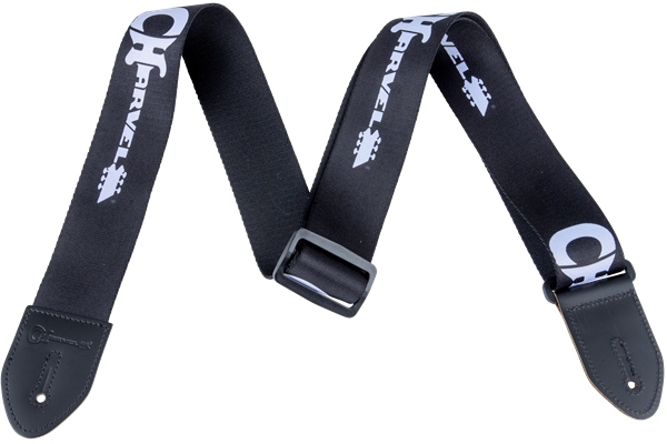 Chauvet Charvel Strap Black with White Logo