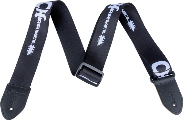 Chauvet Charvel Strap Black with White Logo