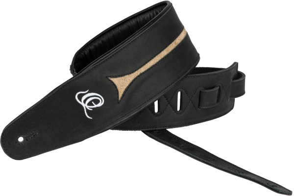 Ortega Bass Leather Strap - Vintage Ash 90mm extra long