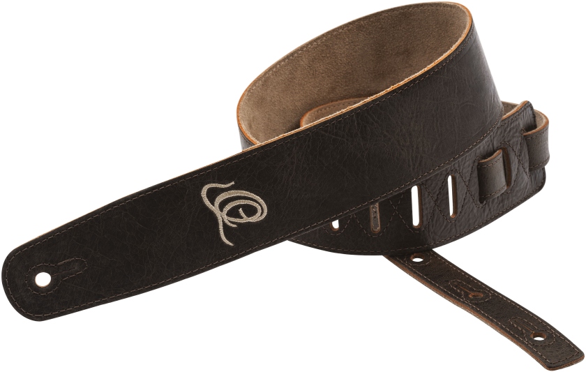 Ortega Suede Leather Strap - Patina Bronze