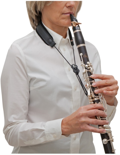 BG France C23E Leather strap Elastic Clarinet Bb