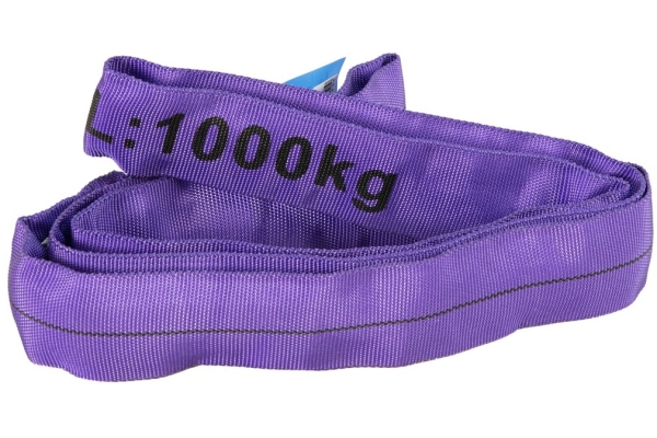 Round Sling Länge 1,00m/1000kg nach EN 1492-2 SF7 violett Round Sling Länge 1,00m/1000kg nach EN 1492-2 SF7 violett