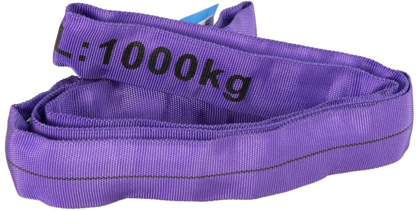 SHZ Round Sling Länge 1,00m/1000kg nach EN 1492-2 SF7 violett