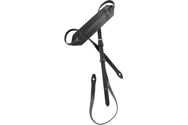 Mandolinstrap Leather with Shoulderpart Black Mandolinstrap Leather with Shoulderpart Black