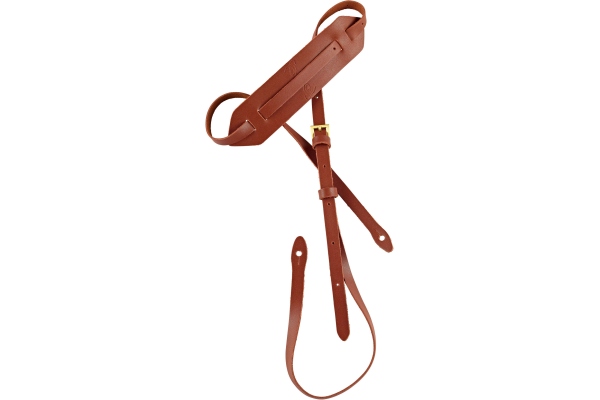 Mandolinstrap Leather with Shoulderpart Brown Mandolinstrap Leather with Shoulderpart Brown