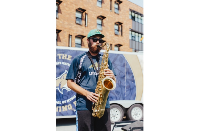 Curea saxofon  Neotech Curea saxofon Soft Sax negru