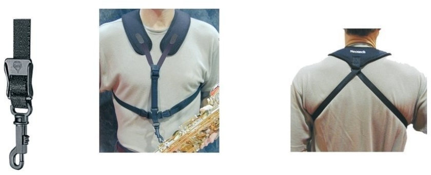 Neotech Curea saxofon Super Harness Negru