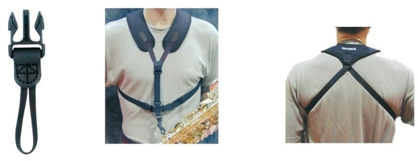 Neotech Curea saxofon Super Harness Negru