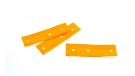 Hardcase Textile Strap Yellow - Short 105mm x 30mm