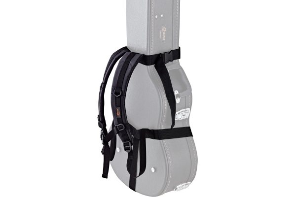 Back Pack Strap - Black Flat