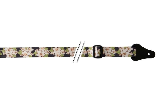 Curea ukulele F&S Nylon Ukulele White Hibiscus Curea ukulele F&S Nylon Ukulele White Hibiscus