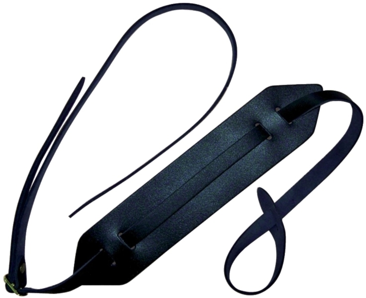 Gewa F&S Piele Ukulele Negru