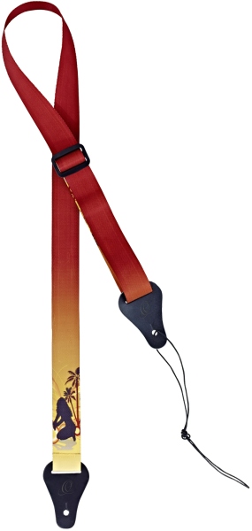 Ortega Nylon Ukulele-Strap - Palm Island