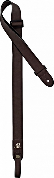 Ortega Vegan Series Ukulele-Strap - Brown + Bonus CONNECT-XX