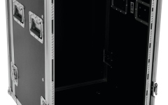 Cutie cu rack Roadinger Rack Profi 18U 45cm with wheels