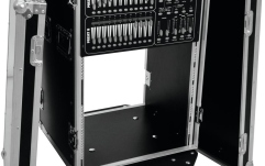 Cutie cu rack Roadinger Rack Profi 18U 45cm with wheels