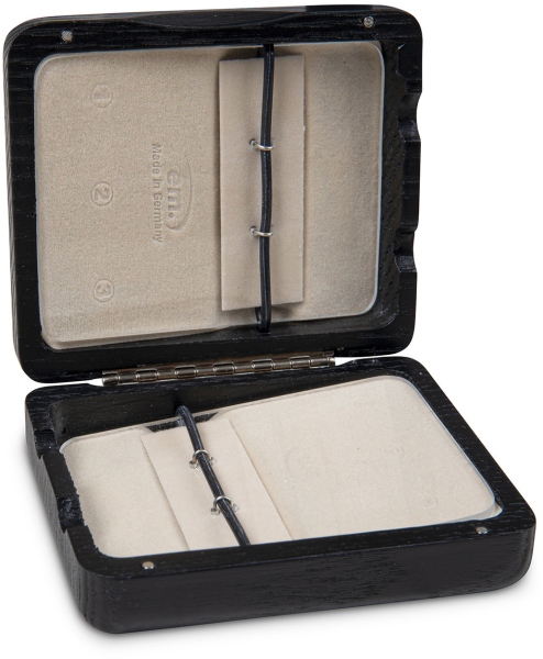 Gewa Etui ancii Clarinet 6 Ancii Lacuit negru