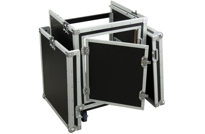 Cutie de rack Roadinger Combo Case Pro 10U-W